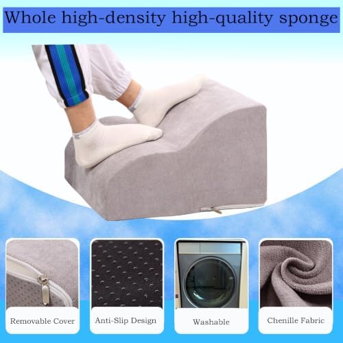 Foot Rest for Under Desk at Work.Multifunctional 3-Tier Foot Stool - Image 3