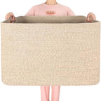 MINTWOOD Design 112L Extra Large Blanket Basket Holder Living Room, Dog Toy by MINTWOODDesign