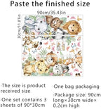 Watercolor Jungle Animal Wall Decals - Image 6