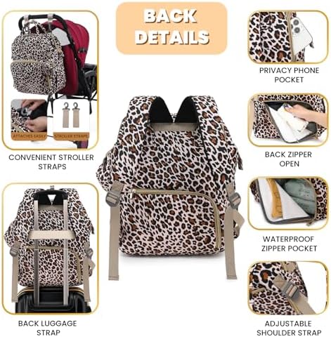 ROSEGIN Diaper Bag Backpack - Image 4