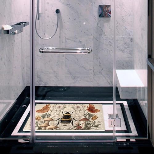 Shower Mat Bathtub Mat, 26.8x15.1 inch, Non-Slip Bath Mat - Image 6