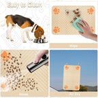 Dog Cat Food Mat, Absorbent Pet Feeding Mat - Image 7