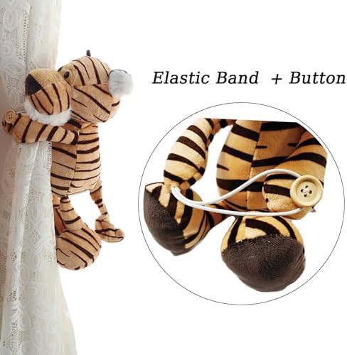 Curtain Tiebacks, 1 Pair Cute Animal Curtain Holdbacks - Image 4