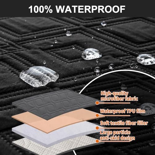 Genina Waterproof Couch Cover for Reclining Sofa - Image 6