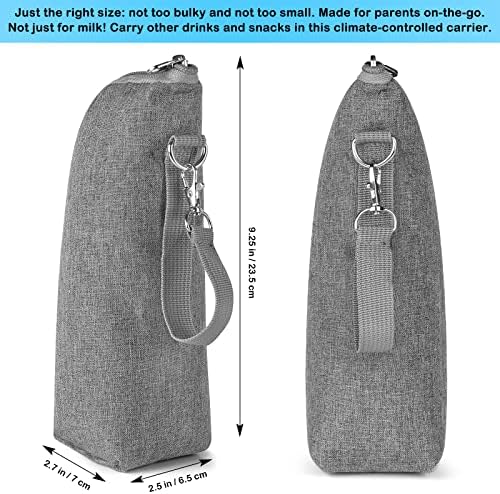Accmor Baby Bottle Cooler Tote Bags, Insulated Breastmilk Cooler Bag, Nursing - Image 7
