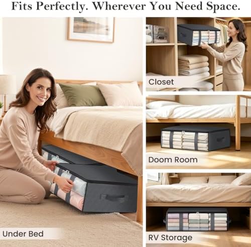 StorageRight Under Bed Storage Bags, 6 Pack - Image 6