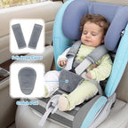 3 Pcs Stroller Straps Pads, Soft Breathable Fabric - Image 2