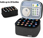 LUXJA Double-Layer Essential Oil Case Holds 20 Bottles - Image 3