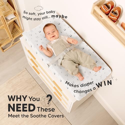 2-Pack Organic Changing Pad Covers - Image 2