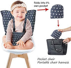 Portable Baby High Chair Safety Seat Harness - Image 2
