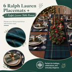 Blue Green Tartan Table Runner 72 x 13 - Image 6