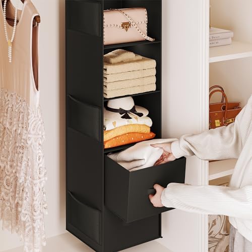 YOUDENOVA Hanging Closet Organizer, Hanging Shelves - Image 5