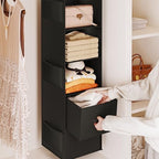 YOUDENOVA Hanging Closet Organizer, Hanging Shelves - Image 5