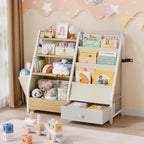 HAVLOTII Kids Bookshelf and Toy Storage - Image 4