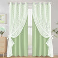 ASPMIZ Sage Green Blackout Curtains by ASPMIZ