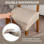 Genina Waterproof Chair Covers for Dining Room - Image 2