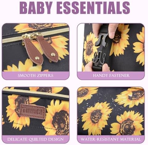 Tuwubi Diaper Bag Tote, Baby Diaper Bag - Image 3