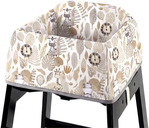 Mamatepe Baby High Chair Cover, Restaurant Seat Liner | Brown by Mamatepe
