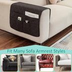 Remote Control Holder for Recliner Armchair Caddy Couch Armrest Organizer - Image 6