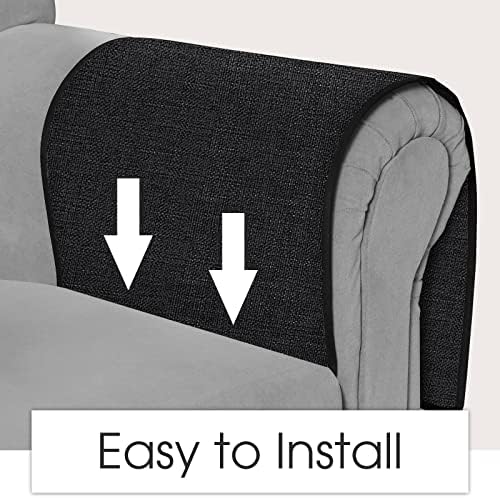 Joywell Remote Control Holder Armchair Caddy Armrest Organizer Black - Image 4