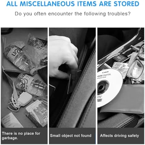 Mandark PU Leather Car Seat Back Organizer - Image 5