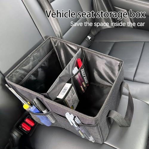 Car Organizer - Car Organizers and Storage, Collapsible Small Car Seat Storage - Image 3