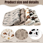 Hahafelt 5 Pcs Waterproof Changing Pad Liner - Image 2