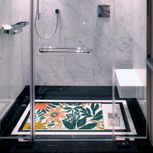 Shower Mat Bathtub Mat, 26.8x15.1 inch, Non-Slip Bath Mat - Image 6