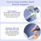 Baby Bath Seat for Babies 6 Months & up Non-Slip Toddler Bath Seats for Sitting - Image 5