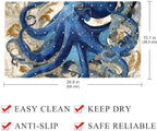 Bathtub Mat Non Slip 26.8x15.1 Inch, Machine Washable Shower Mats - Image 4