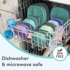 NUK First Choice Suction Plates and Lids, 2 Pack - Image 6