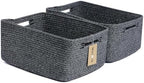 MiniArk Large Storage Baskets for Shelves, Baby Nursery, Toy Baskets Box by MiniArkStorageBasketsHome