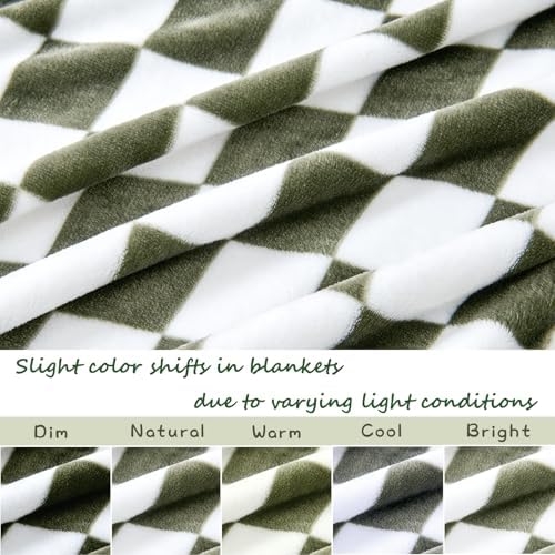 Yurhap Checkered Baby Blanket Fleece Baby Blankets - Image 6