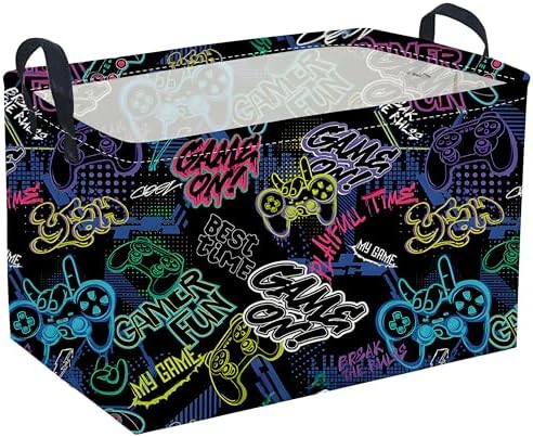 Rectangular Kids Baskets, Waterproof Foldable Storage Basket by Sanjiaofen