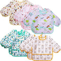 Tarpop Long Sleeve Bibs, Infant Smocks Bulk by Tarpop