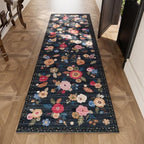 Washable Kitchen Rug Runner for Hallway: 2'6"x8' Carpet Runner Rug Non Slip - Image 3