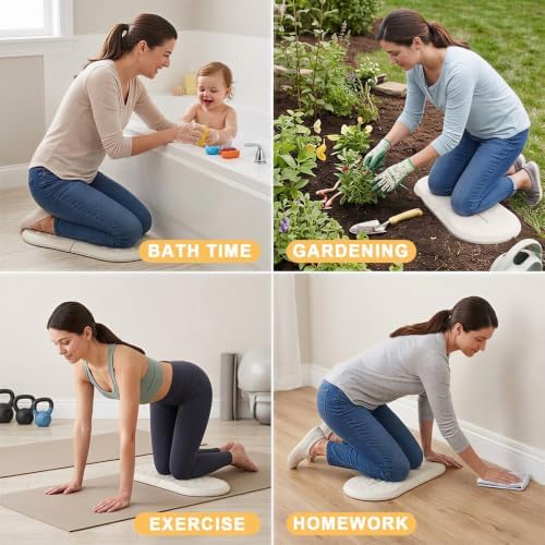 Babylush Foam Waterproof Comfortable Kneeling Pad, 21×11×1.2 in - Image 7