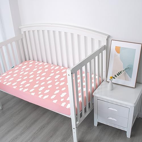 4-Pack Fitted Crib Sheets for Boys and Girls - Image 3