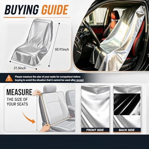 2026 Thickened Car Seat Sun Shade Cover, Foldable Car Seat Shade - Image 5