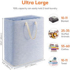 Lifewit 100L Large Laundry Baskets, 1 Pack, Reinforced Handles - Image 4