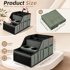 Car Seat Organizer Back Front Captains Seats Storage Travel - Image 5