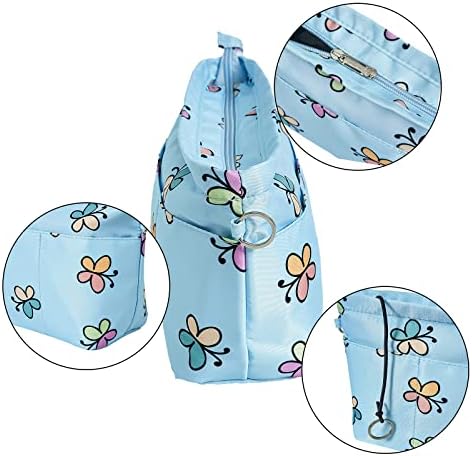 Vercord Premium Nylon Purse Organizer Tote Handbag Insert Organizers Bag in Bag - Image 3