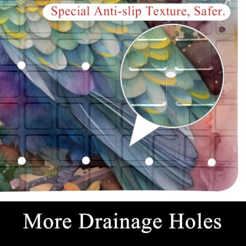Baby Bath Mat Non Slip 26.8"x15.1" Bathtub Mat - Image 2