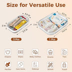 4 Pack Diaper Bag Organizer Pouches, Toiletry Bag - Image 5