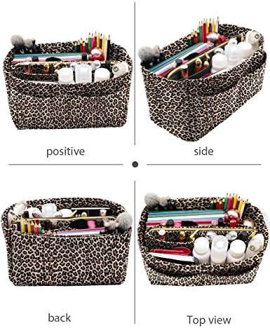 LEXSION Felt Purse Organizer Insert, Tote Bag Shaper Dividers - Image 4