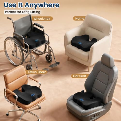 BlissTrends Memory Foam Seat Cushion - Image 6