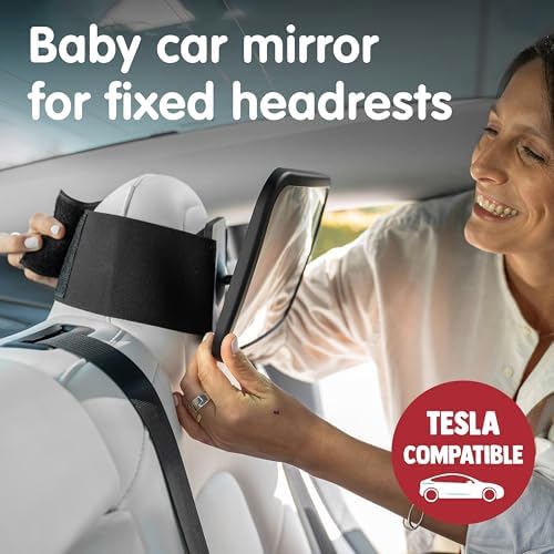 Onco Baby Car Mirror for Fixed Headrests - Image 2