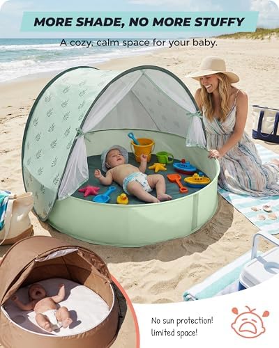 Pop-Up Baby Beach Pool Tent - Image 4