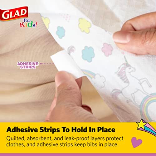 Glad for Kids Disposable Paper Bibs - Image 5