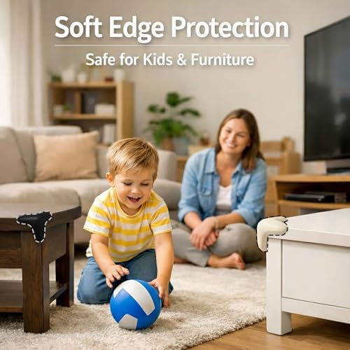 Corner Protector for Baby, 12 Pack EVA Foam Baby Proofing Corner Guards - Image 2
